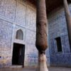 Itnerior del palau a Khiva, Uzbeksitan