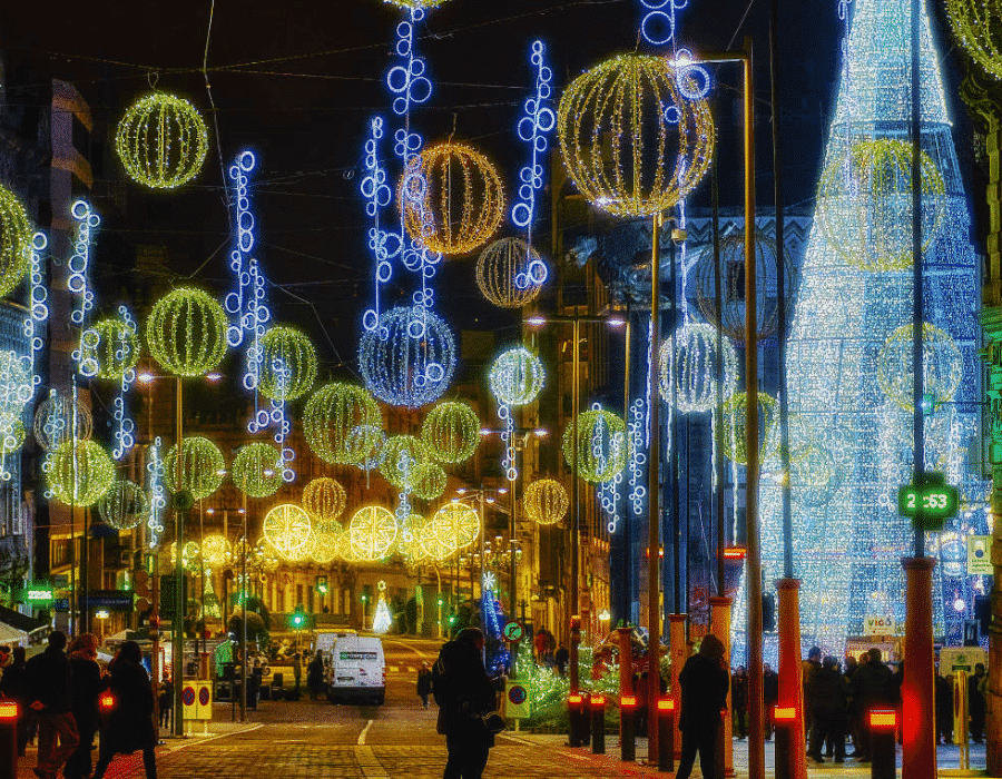 Luces de navidad en vigo
