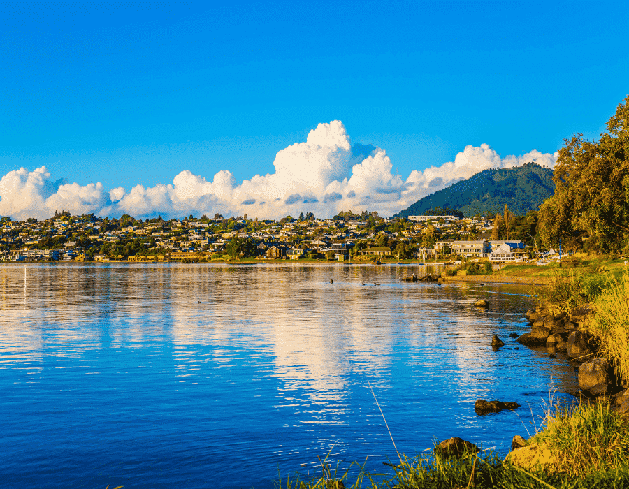 Lago Taupo, Nueva Zelanda