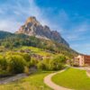 Vista panoràmica del paisatge de Corvara