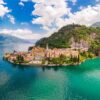 Vista panoràmica del Llac de Como, un dels llacs italians més importants de la regió