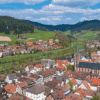 Panoràmica de la ciutat de Hausach