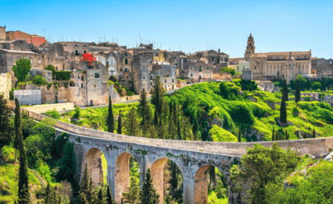 Vista panoràmica de la Puglia