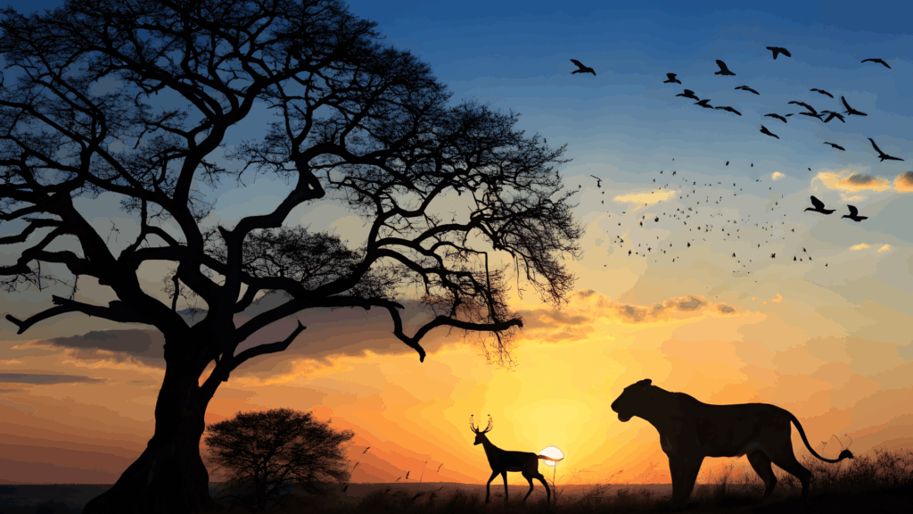 sabana africana i animals