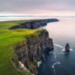 Penya-segats de moher al viatge a Irlanda