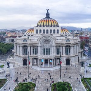 Palacio de Bellas Artes de la ciudad de México.