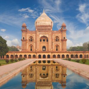 Humayun Tomb,New Delhi The last refuge of Mughal Emperor Humayun reminds rather of a luxurious palace, than a tomb. Humayuns Tomb is one of the most popular tourist destination in India.