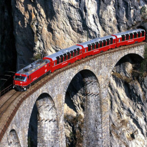 Tren panoràmic a Suïssa