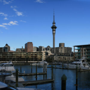 Vista panoramica a Auckland